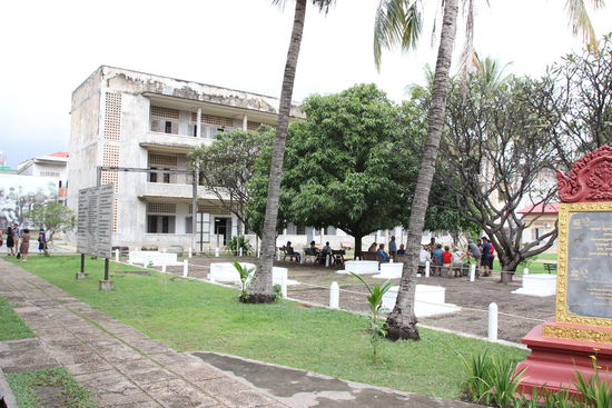 Innenhof des Gefängnisses