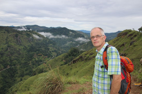 Hochdroben auf dem Little Adam's Peak