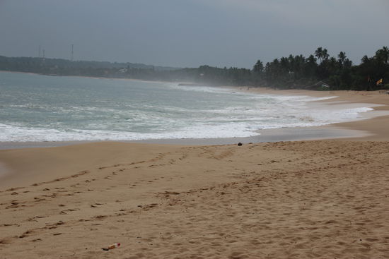Der erste Strandspaziergang