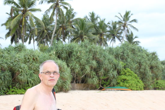 Fink auf Strandtour