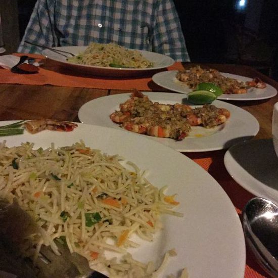 Unser Abendessen