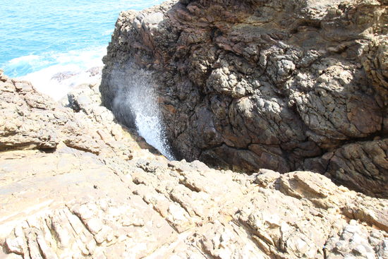 Blue Hole (leider zu wenig Druck)