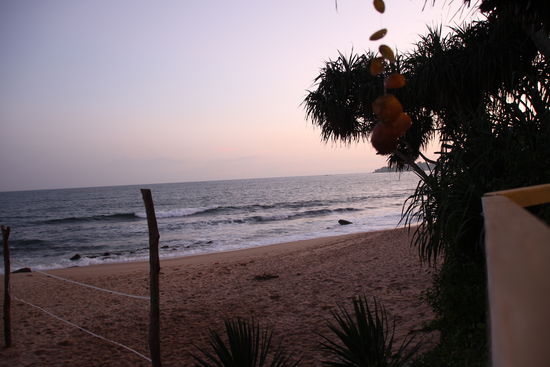 Abendstimmung am Strand von Tangalle