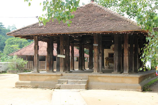 Pfahltempel in Embekke.