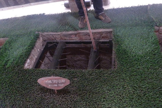 überall wurden Fallen für die Amerikaner aufgebaut