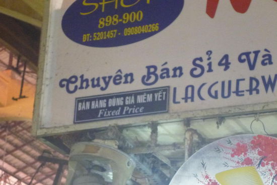 "Fixed Price"...ja nee, is klar 