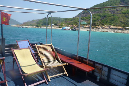 relaxen auf dem Sonnendeck