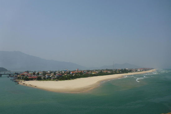 Ausblick wenn man vom Pass runter kommt