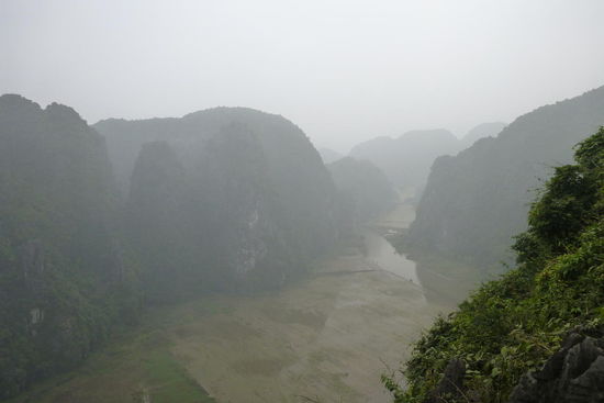 Trockene Halongbucht