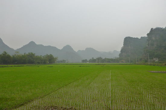 Trockene Halongbucht