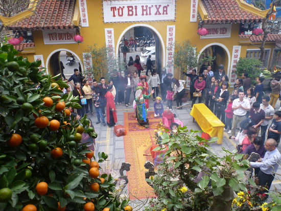 Straßentempel zu Tet