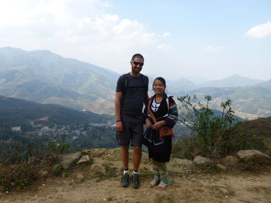 ich und Ca, eine schwarze Hmong