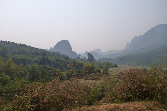 Ausblick bei Fahrradtour