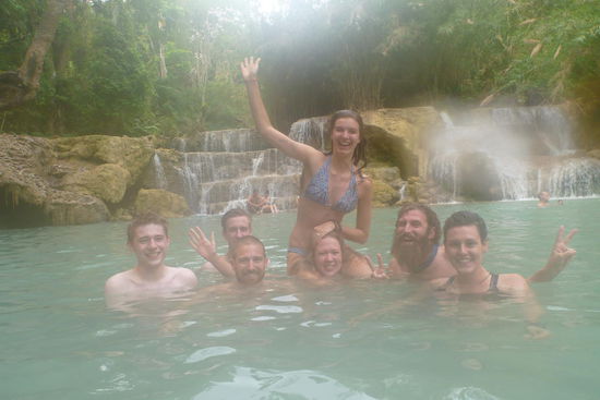 Tad Kuang Xi Wasserfall