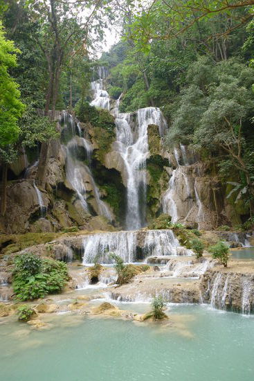 Tad Kuang Xi Wasserfall