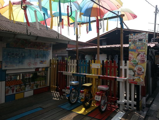 Café auf Chew Jetty