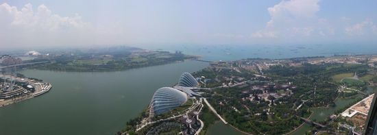 Blick vom Observation Deck Richtung Meer