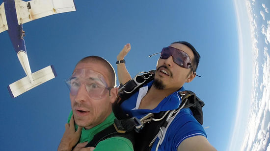 (Ge)Sicht beim Runterfallen