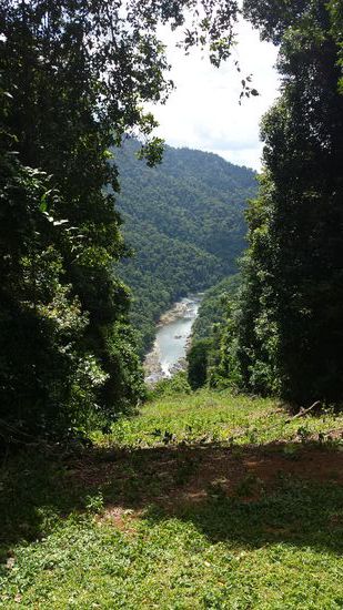 Aussicht auf dem Weg zu den Whitsundays