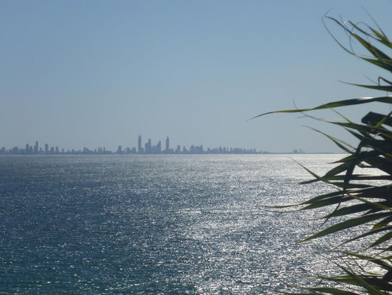 Surfers Paradise von der Ferne