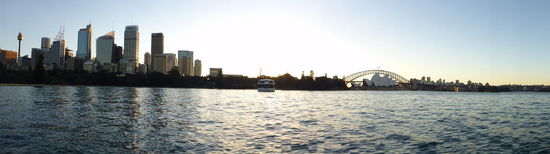 Skyline mit Opera House und Harbour Bridge