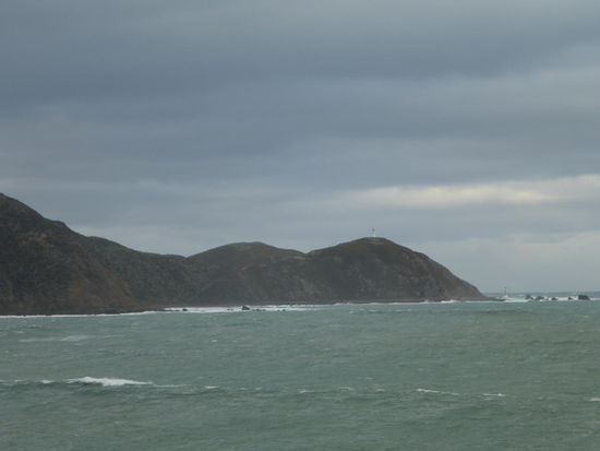 Ausfahrt auf die Cook Strait