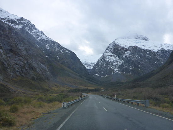 auf dem Weg zum Milford Sound