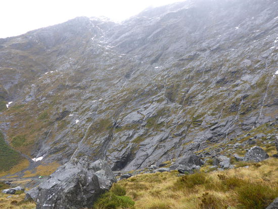 gigantische Felswände