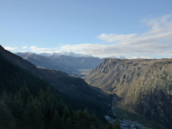 Aussicht von der Bergstation