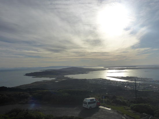 Bluff an der Südspitze der Südinsel