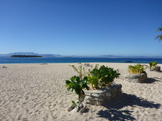 Aussicht von der Strandbar