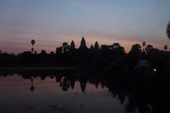 Sonnenaufgang Angkor Wat