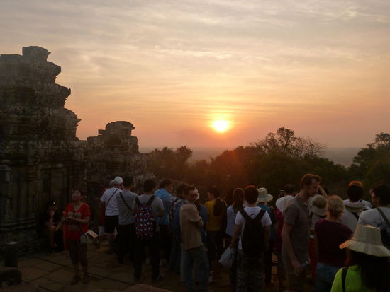 Sonnenuntergang am Phnom Bakheng