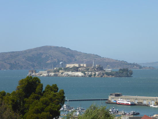 Blick auf Alcatraz