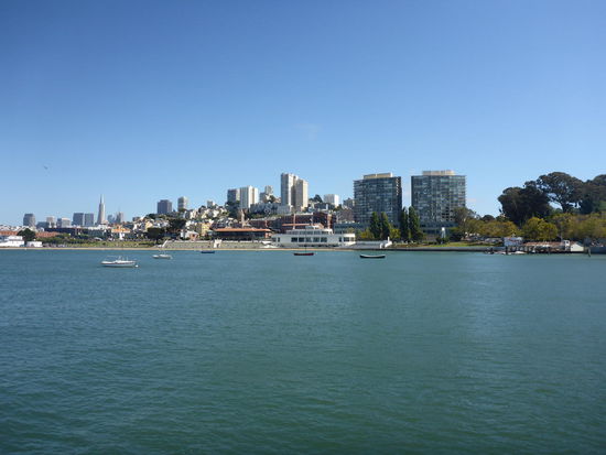Blick vom Aquatic Park Pier