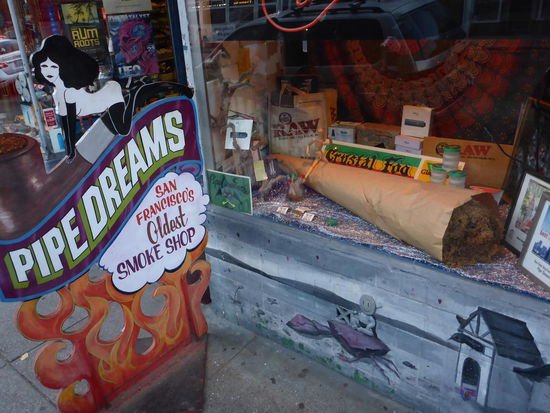Smoke Shop in Haight Ashbury 