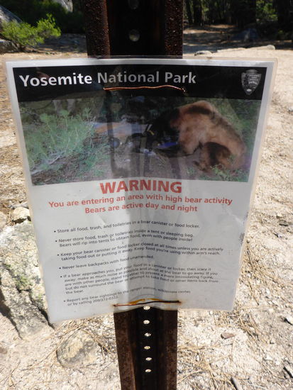 Hmmm...area with high bear activity? 
Hier konnte ich aber noch keinen sehen.