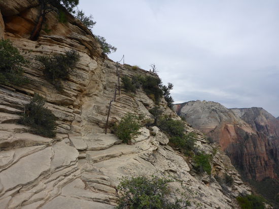 wenigstens waren zum Schluss nicht mehr viele Leute unterwegs 