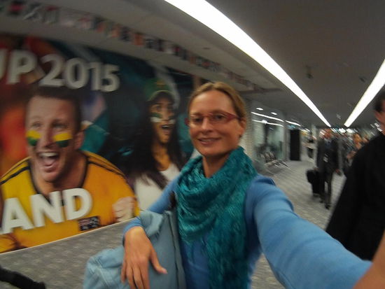 Gelandet in Neuseeland