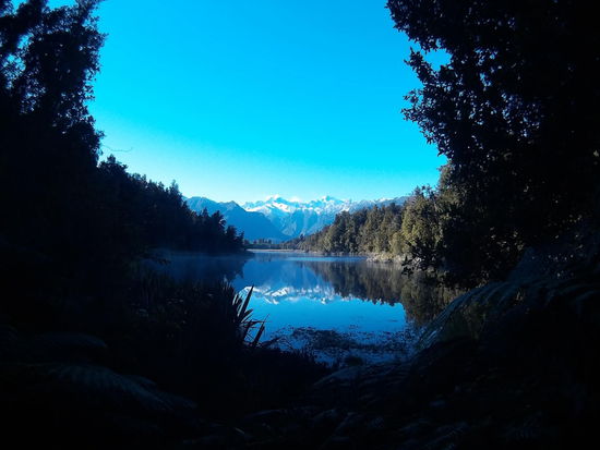 Ja, ich weiß,  daß das immer wieder dieselben Berge und derselbe See sind...