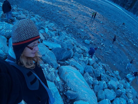 Da bin ich nicht runtergeklettert