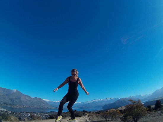 Irgendwie muss man ja auch wieder runterkommen