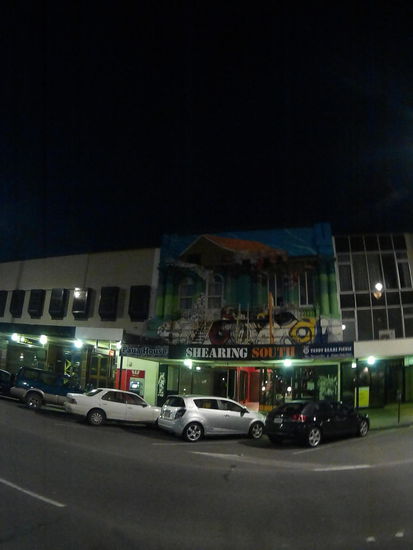 Gegenüber vom Hostel