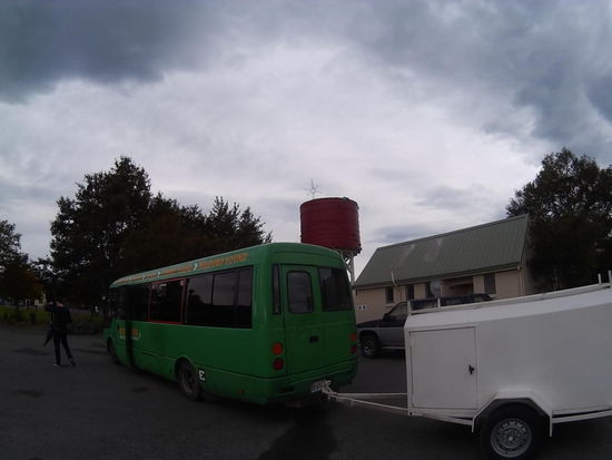 Das Lumsden Klo, wegen dem wir stoppten