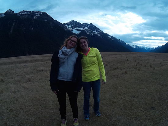 Na gut, wir bleiben und dann steigen zurück in den Bus