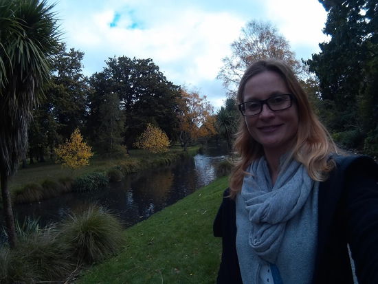 Sieht aus, wie Herbst in Deutschland, wenn die Palmen nicht wwären