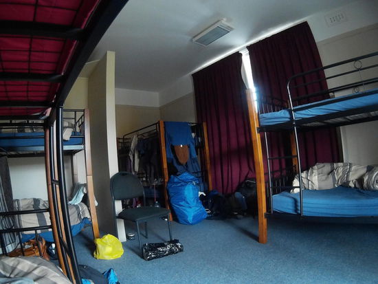 Letztes Hostelzimmer in Neuseeland