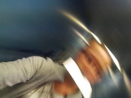 kurzer Moment der Verwirrung