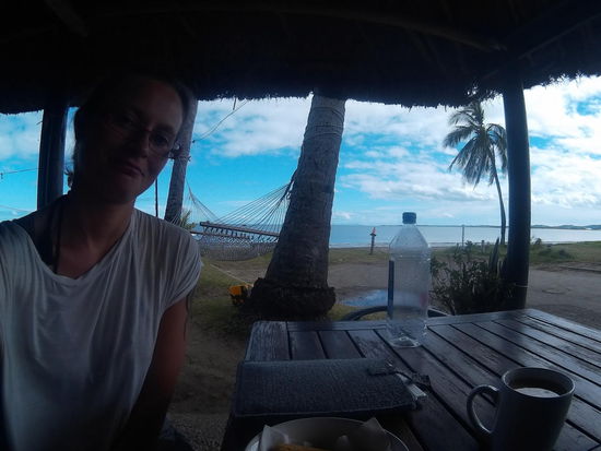 traurig Fiji zu verlassen