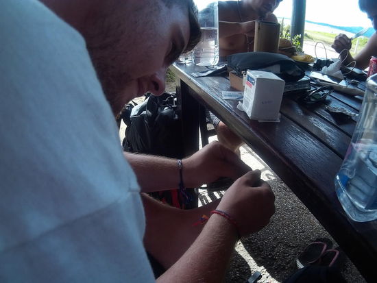 bei kleineren medizinischen Eingriffe stört es auch nicht, wenn andere Essen 